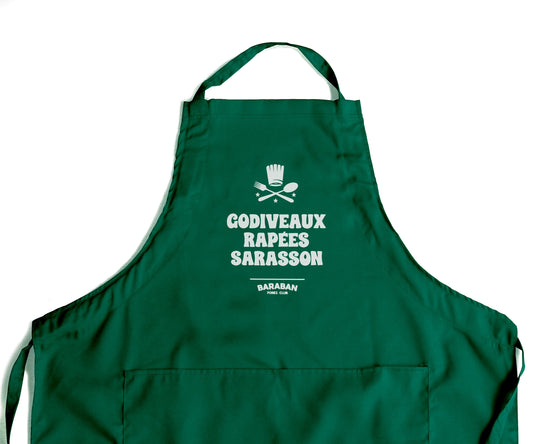 Tablier Godiveaux Rapées Sarasson - Vert