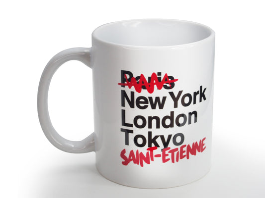 Mug Tasse Paris New-York London Tokyo Saint-étienne