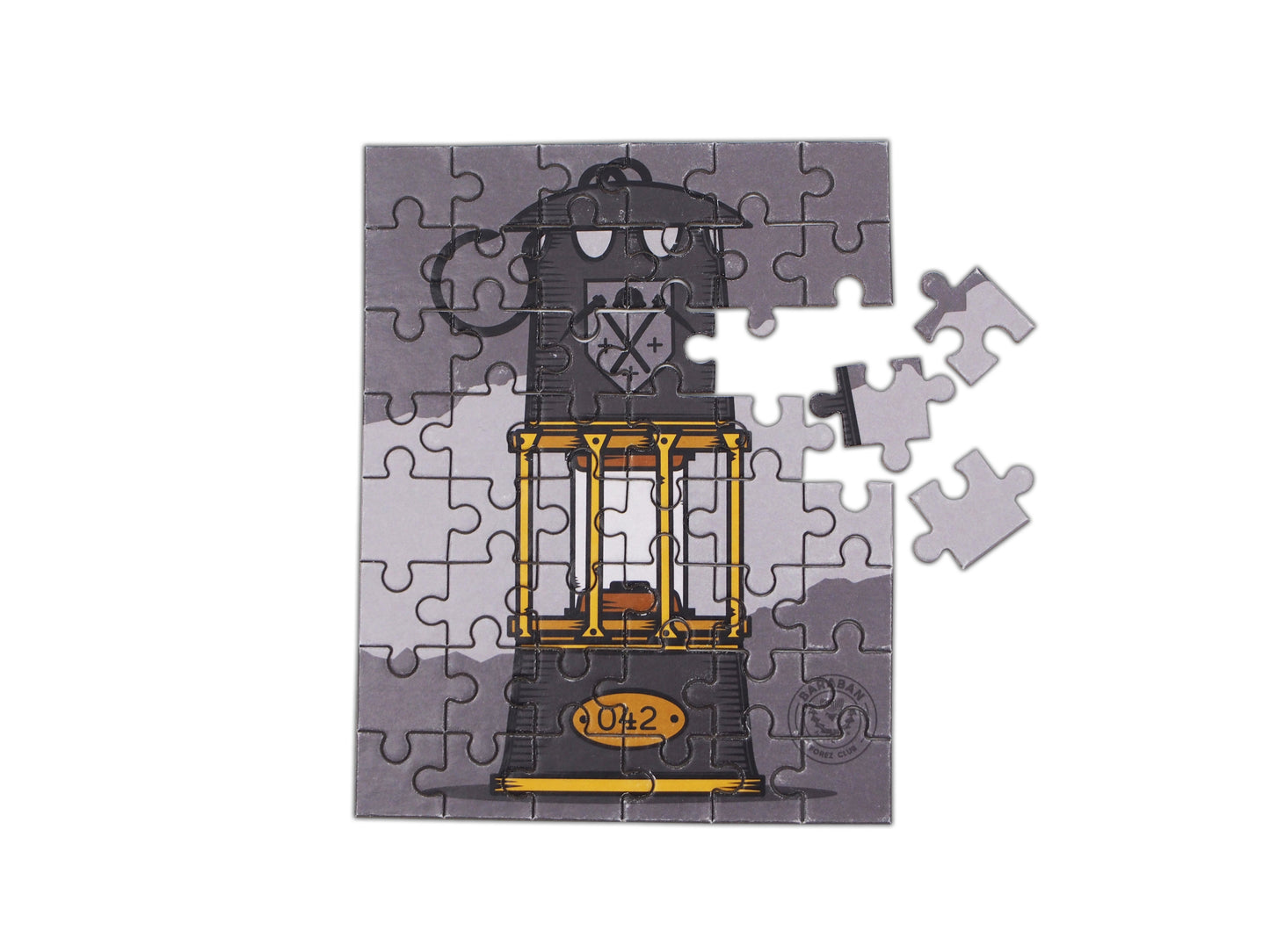 Puzzle - Lampe de mineur